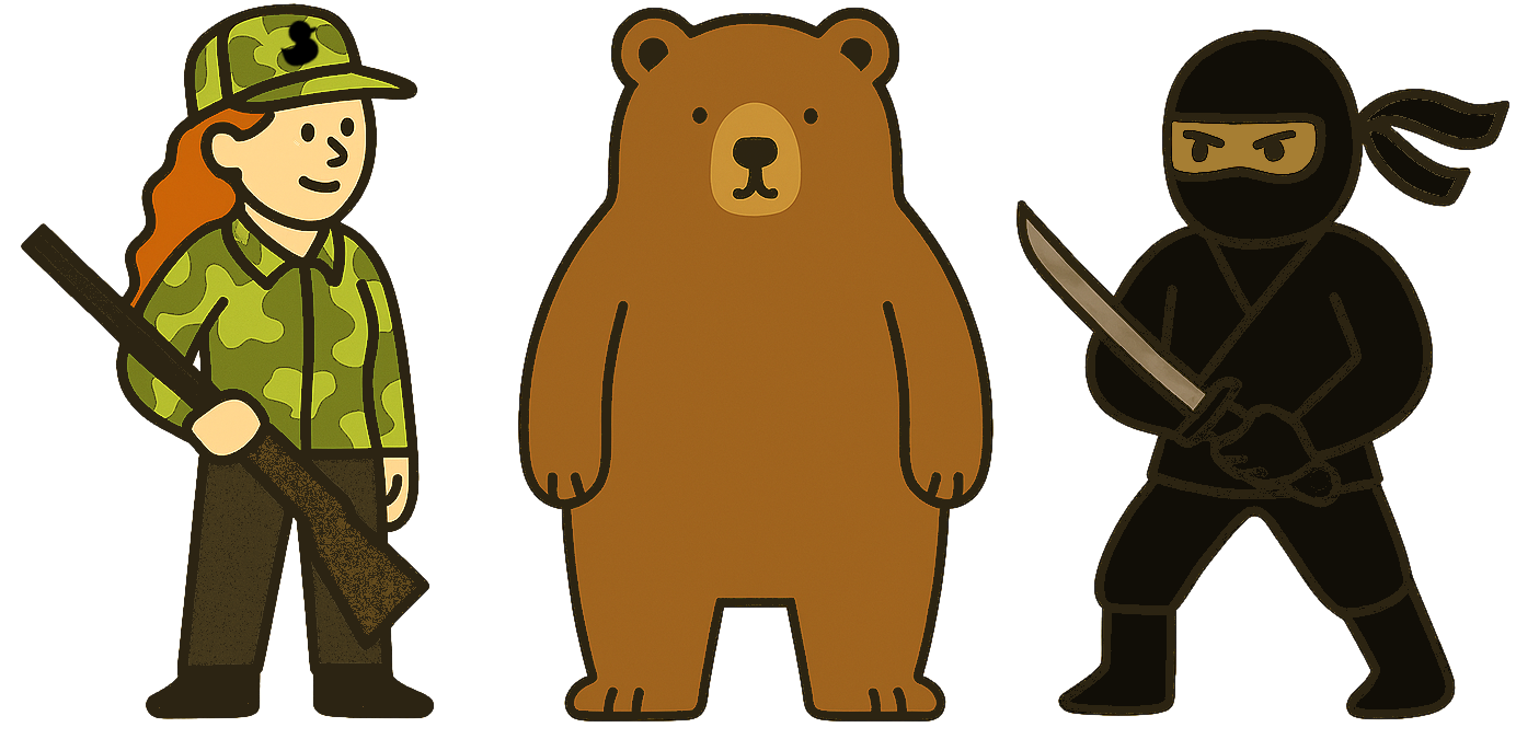Hunter Bear Ninja